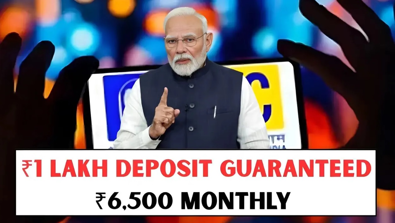 LIC FD 2025: ₹1 Lakh Deposit with Guaranteed ₹6,500 Monthly Income